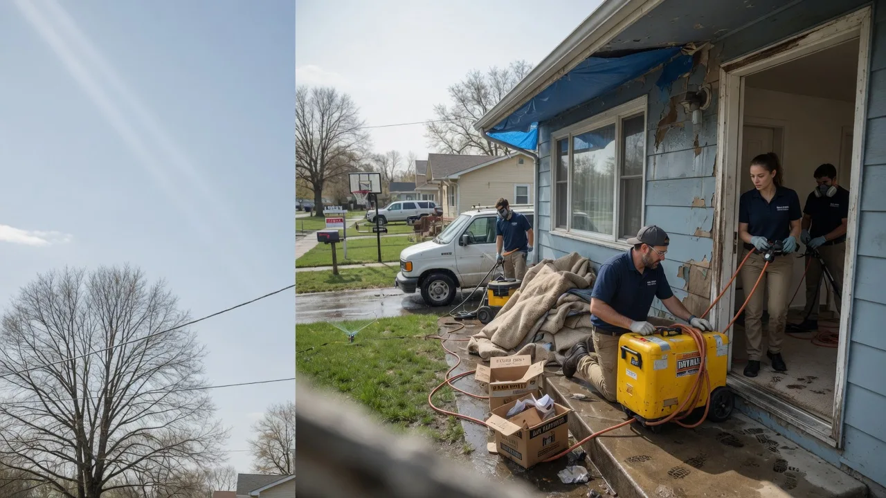 Basement Flood Cleanup in Rexford, KS near me